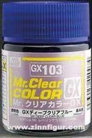 Gunze Sangyo - Mr. Hobby Mr. Clear Color GX - Deep Clear Blue