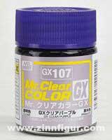 Gunze Sangyo - Mr. Hobby Mr. Clear Color GX Clear Purple