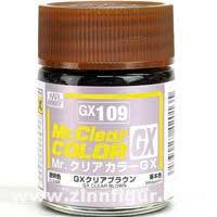 Gunze Sangyo - Mr. Hobby Mr. Clear Color GX Clear Brown