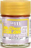 Gunze Sangyo - Mr. Hobby Mr. Clear Color GX Clear Gold