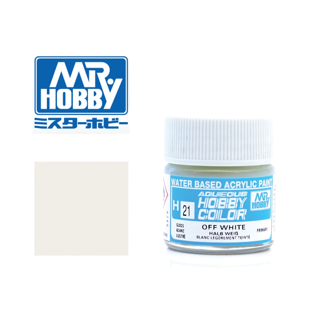 Gunze Sangyo - Mr. Hobby Halb-Weiß - glänzend