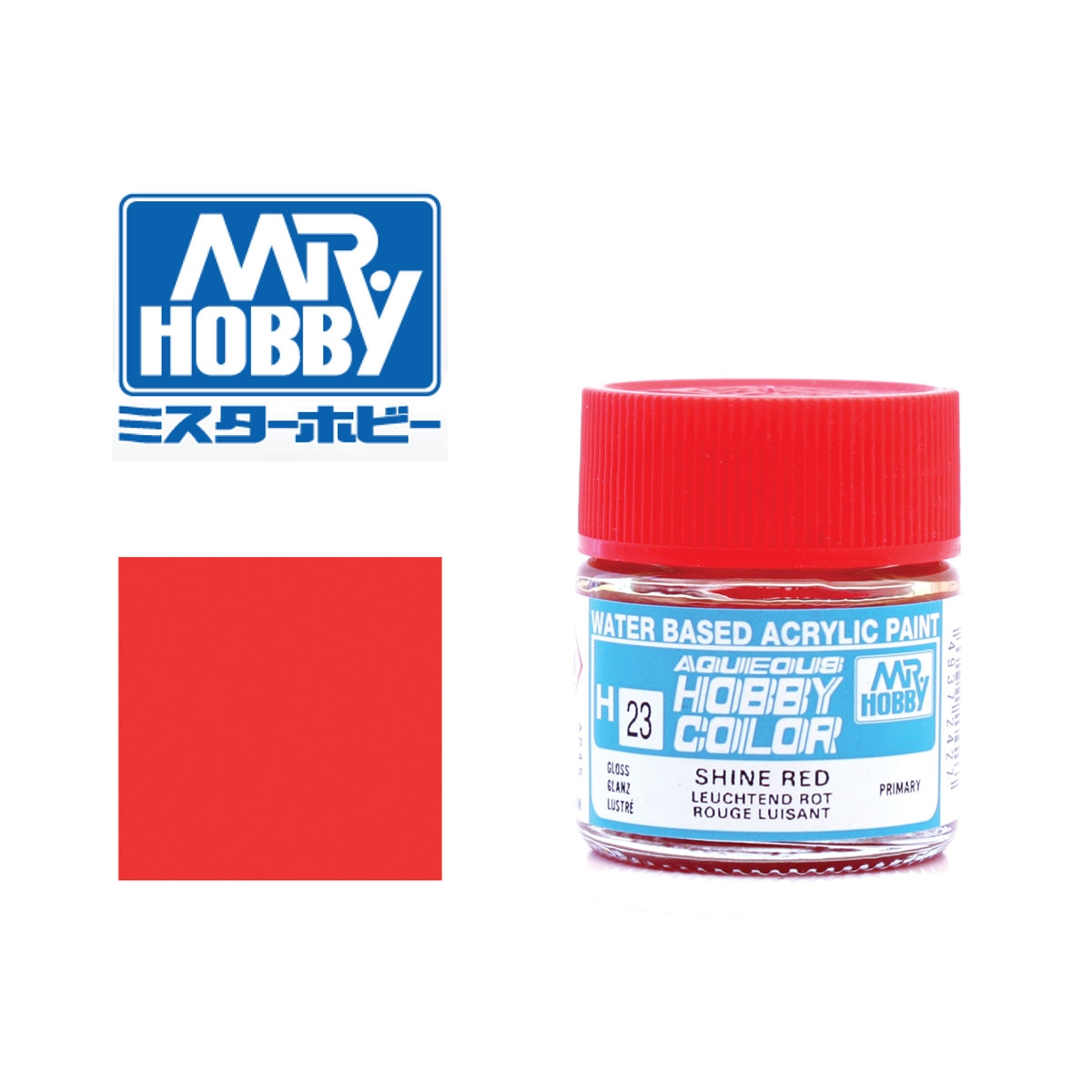 Gunze Sangyo - Mr. Hobby Leuchtendes Rot - glänzend