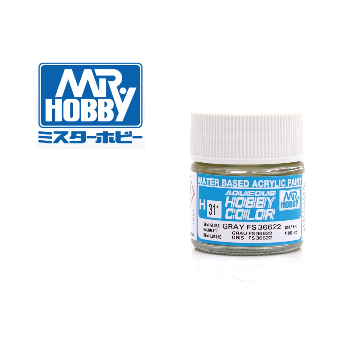 Gunze Sangyo - Mr. Hobby Grau FS36622 - seidenmatt
