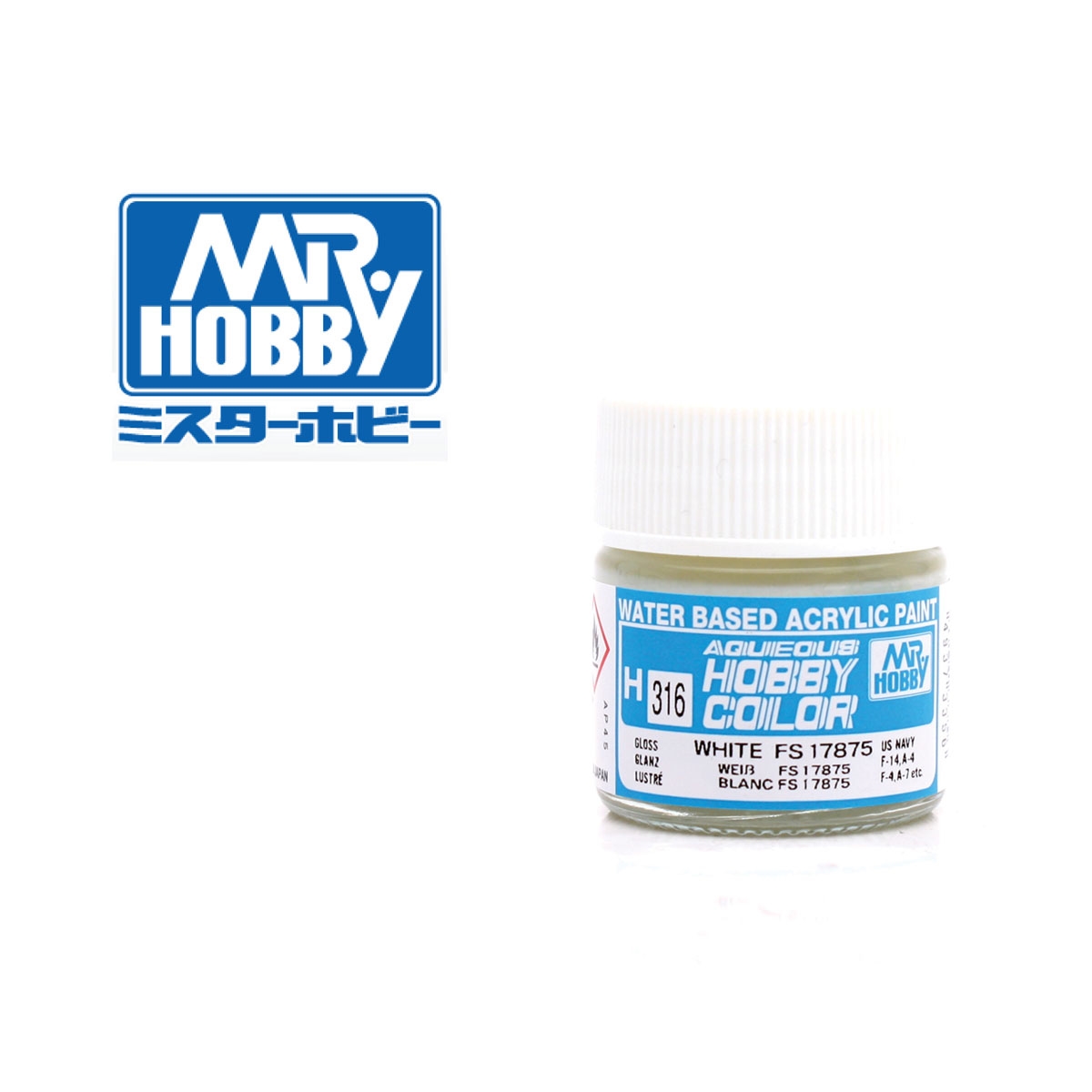 Gunze Sangyo - Mr. Hobby Weiß FS17875 - glänzend