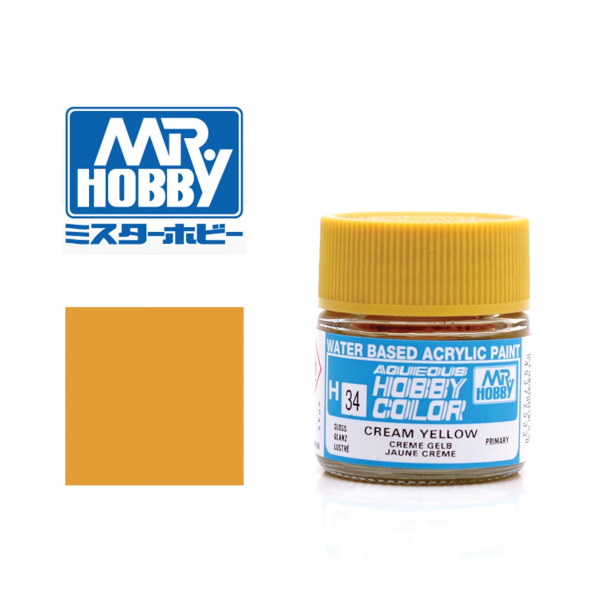 Gunze Sangyo - Mr. Hobby Cremegelb - glänzend