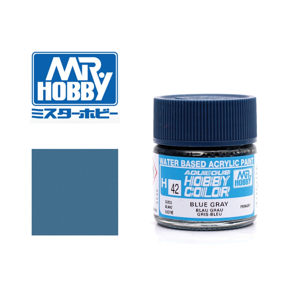 Gunze Sangyo - Mr. Hobby Blaugrau - glänzend