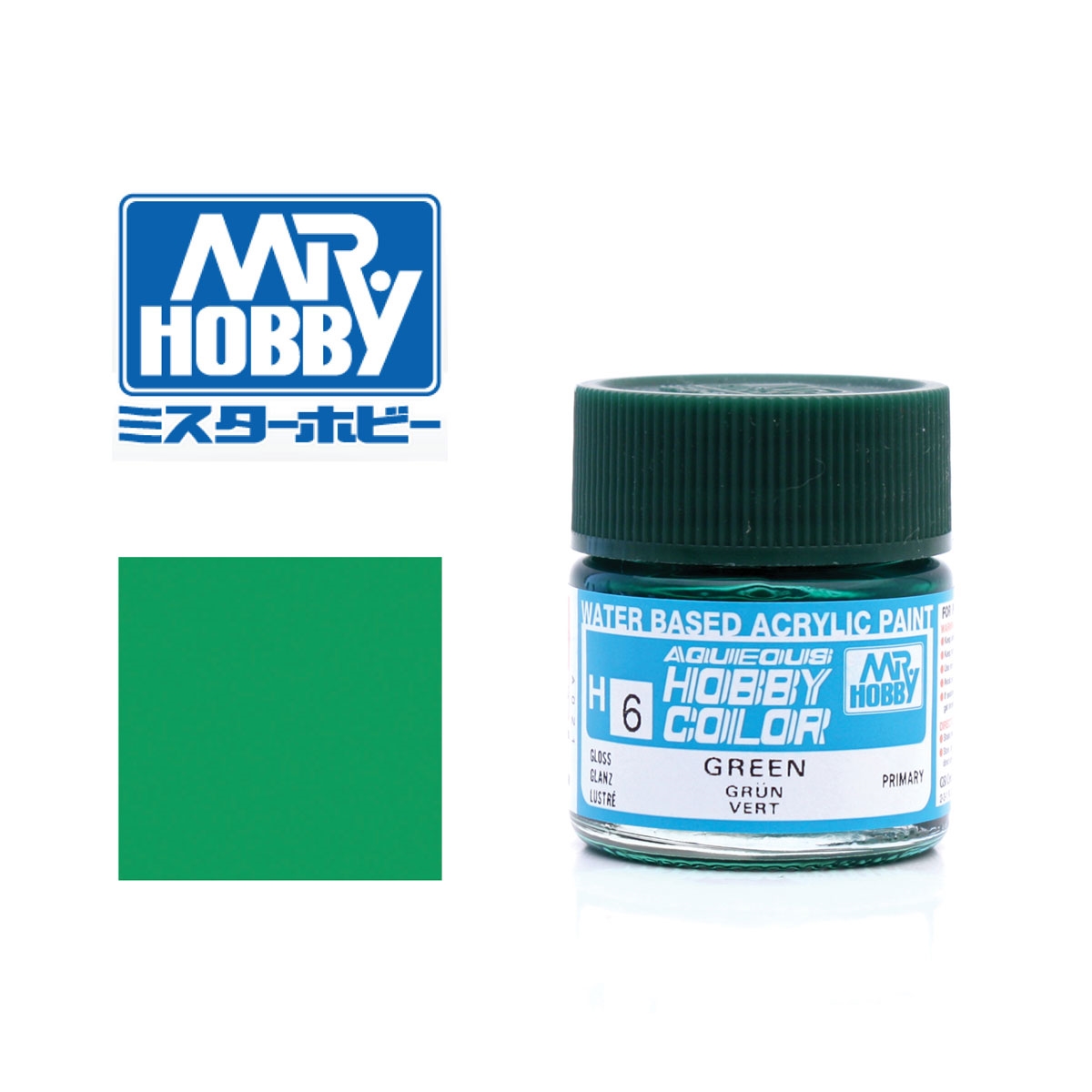 Gunze Sangyo - Mr. Hobby Grün - glänzend