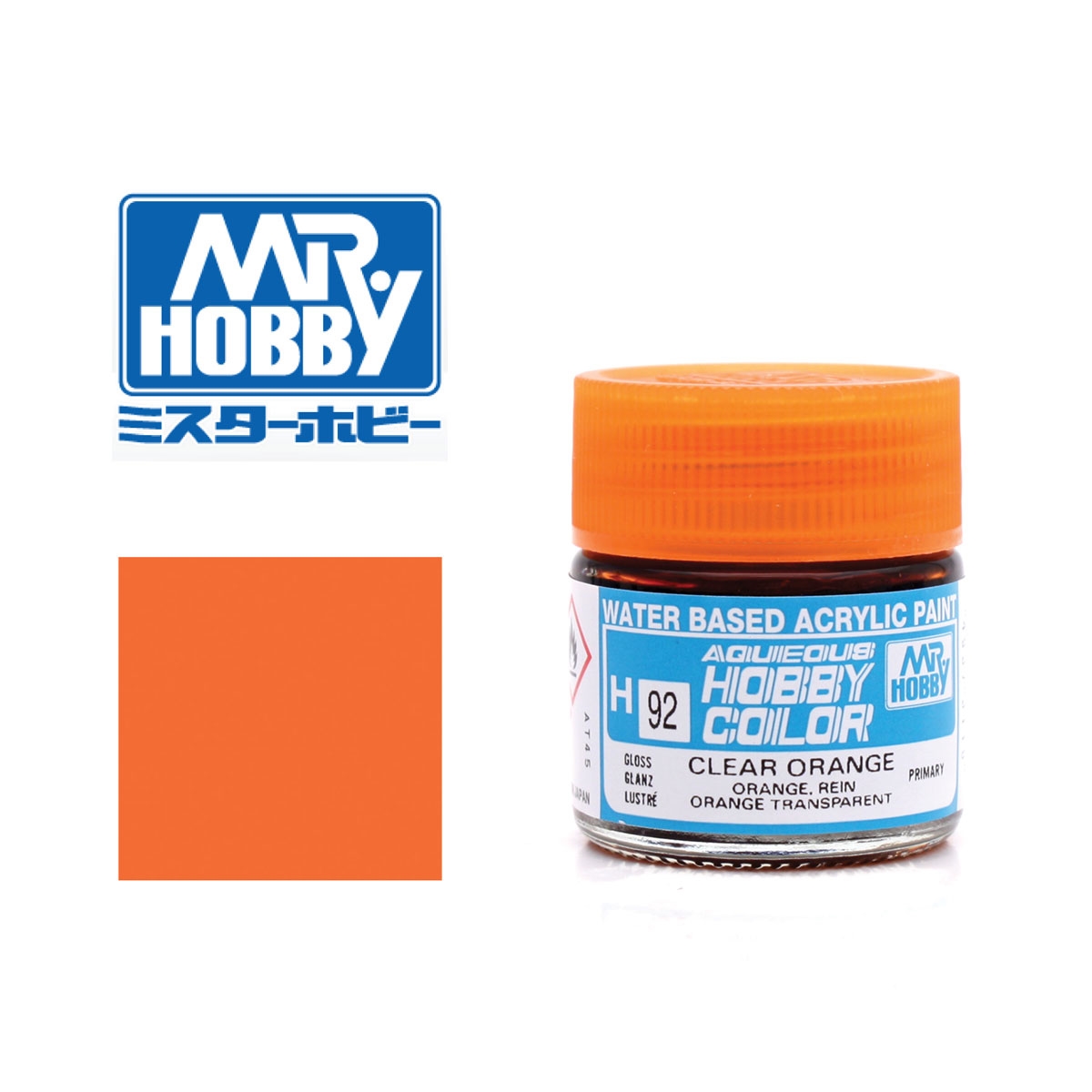 Gunze Sangyo - Mr. Hobby Transparent Orange - glänzend