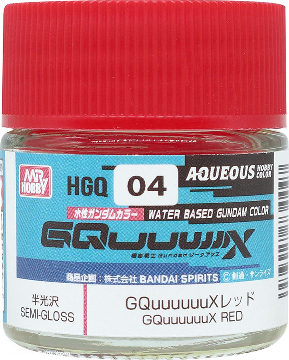 Gunze Sangyo - Mr. Hobby Aqueous Hobby Color: GQUUUUUUX RED