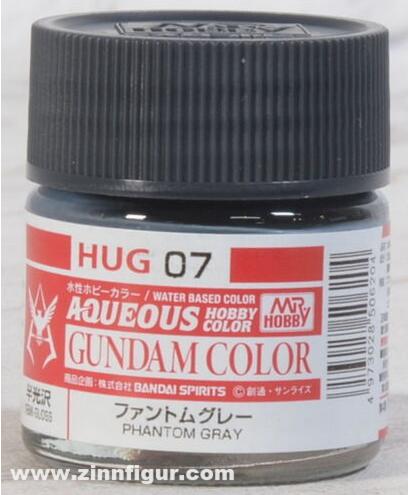 Gunze Sangyo - Mr. Hobby Gundam Farbe Phantom Gray