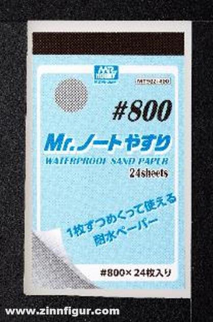 Gunze Sangyo - Mr. Hobby Mr. Waterproof Sand Paper #800