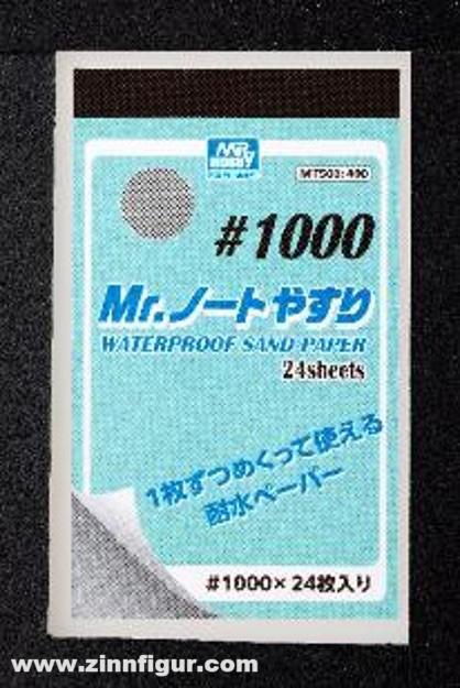 Gunze Sangyo - Mr. Hobby Mr. Waterproof Sand Paper #1000