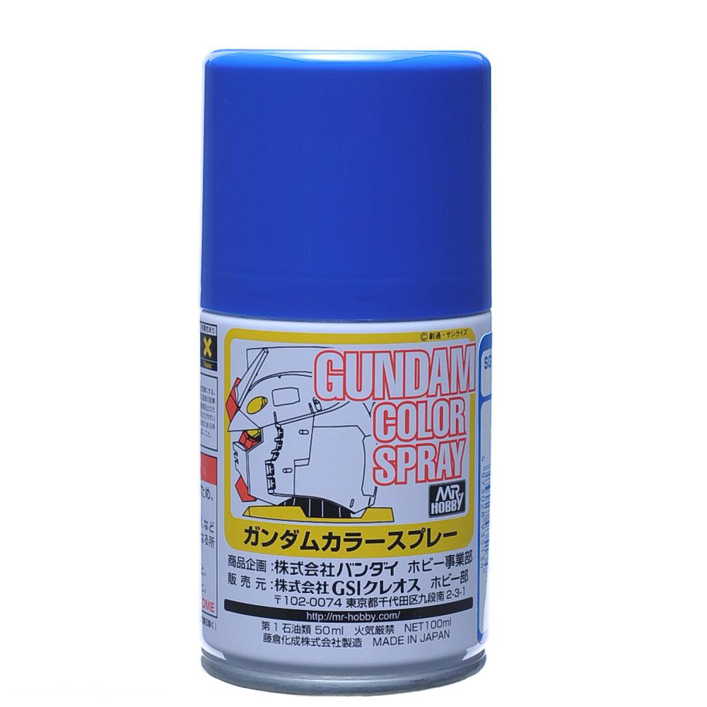 Gunze Sangyo - Mr. Hobby Gundam Color Spray MS Blue Z