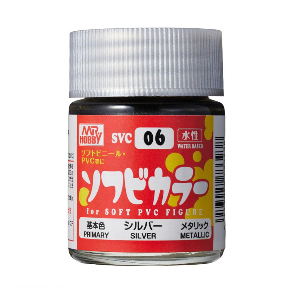 Gunze Sangyo - Mr. Hobby Soft Vinyl Color Silver