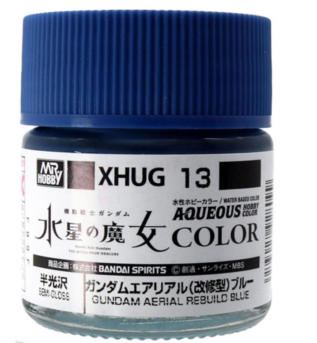 Gunze Sangyo - Mr. Hobby Aqueous Gundam Color Gundam Aerial Reb Blue