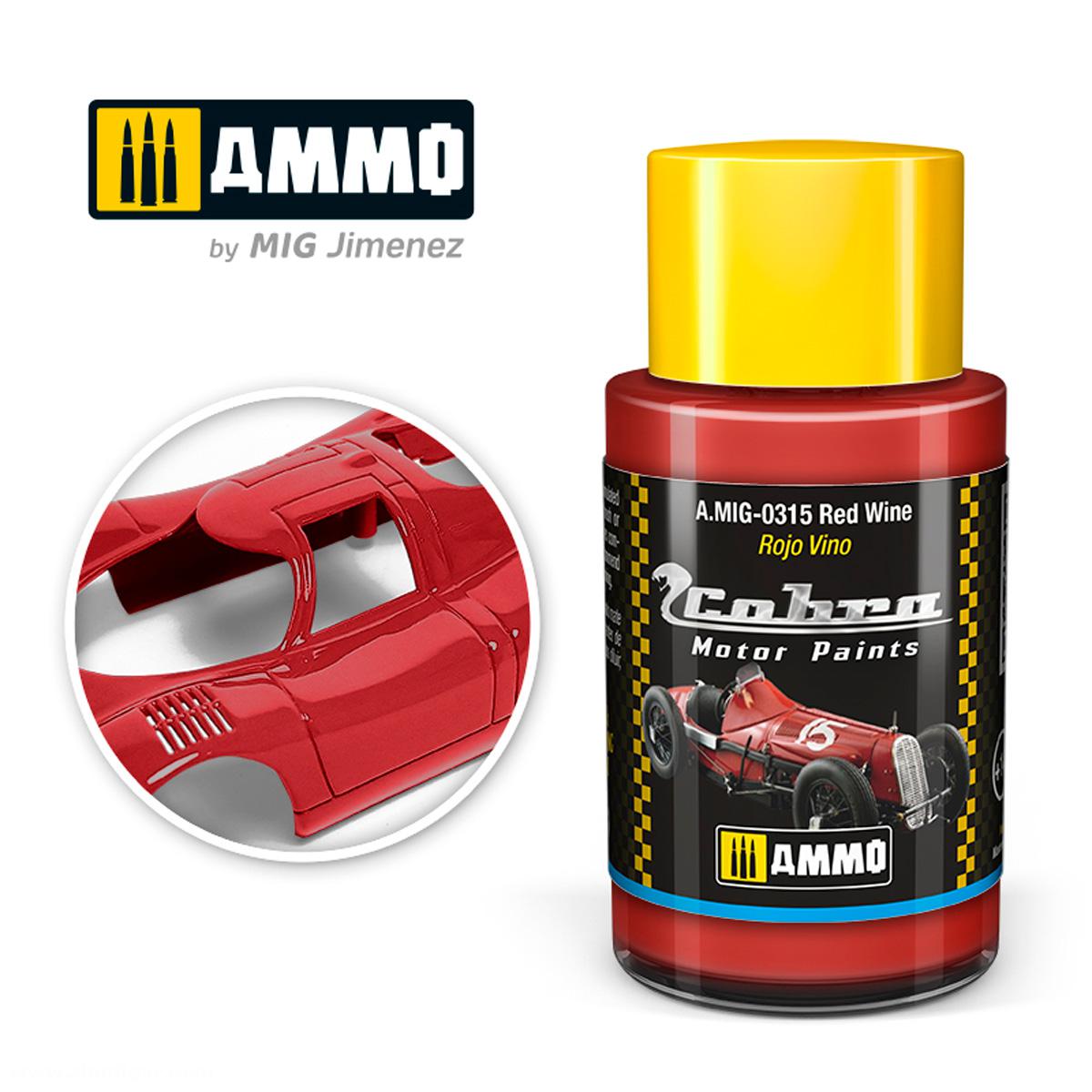AMMO by Mig Jimenez Cobra Motor Rotwein