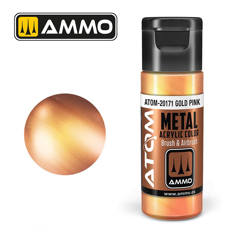 AMMO by Mig Jimenez ATOM METALLIC Rosé Gold