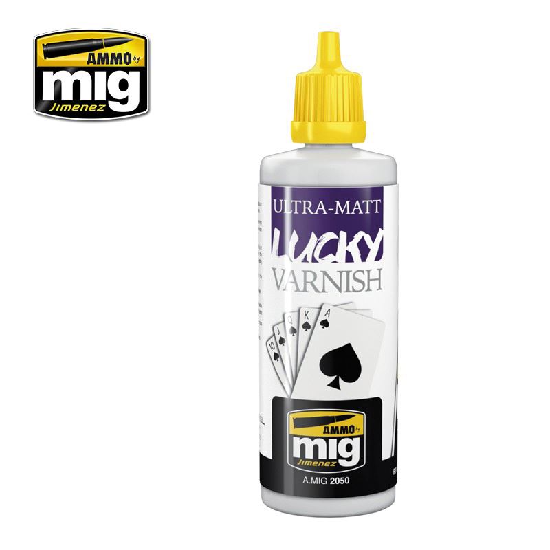 AMMO by Mig Jimenez Lucky-Varnish Klarlack - Ultra Matt