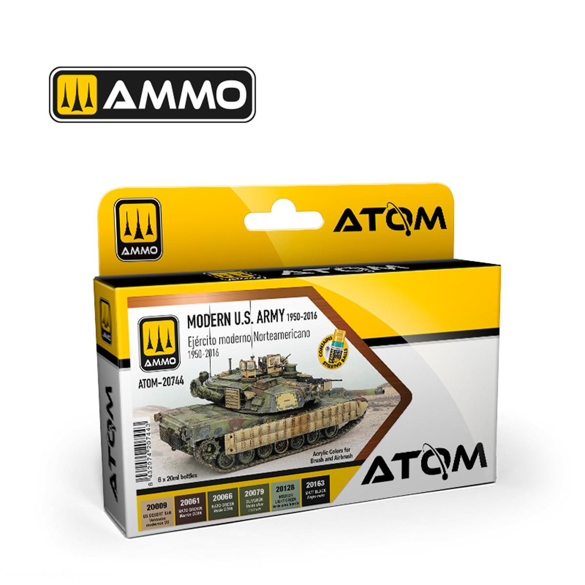 AMMO by Mig Jimenez ATOM Modern U.S. Army 1950 - 2016