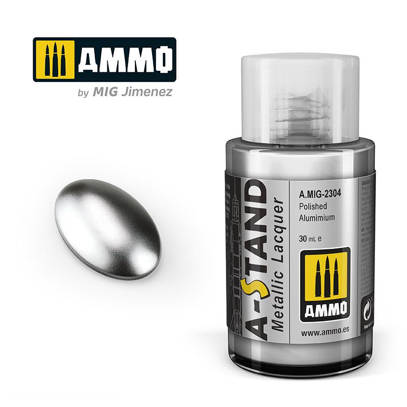 AMMO by Mig Jimenez A-STAND Polished Alumimium