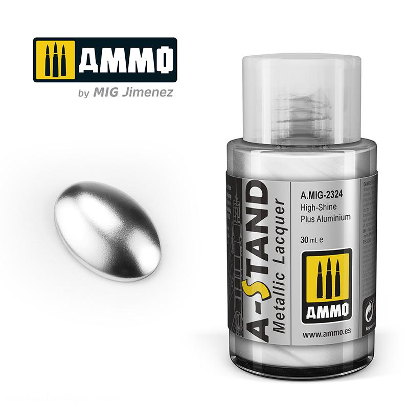 AMMO by Mig Jimenez A-STAND Hochglanz Plus Aluminium