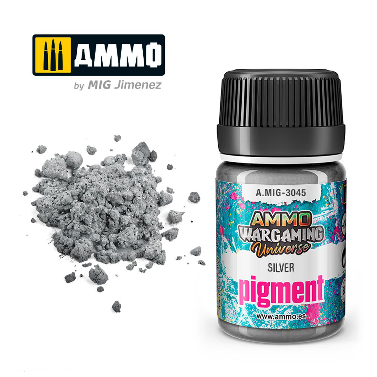 AMMO by Mig Jimenez Pigment Silber