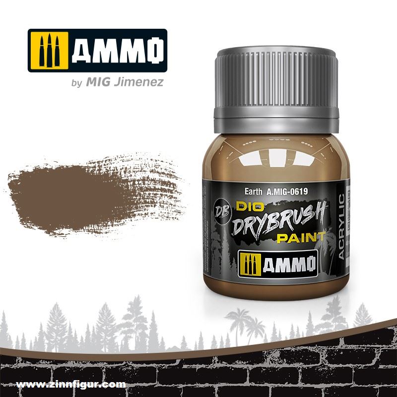 AMMO by Mig Jimenez Drybrush -Erde-