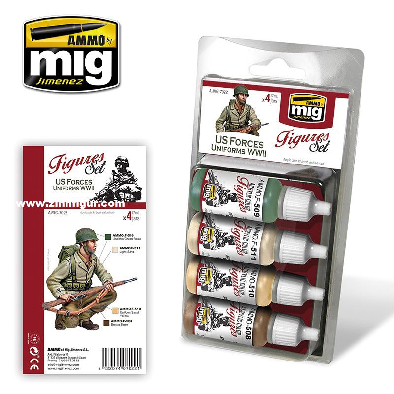 AMMO by Mig Jimenez Amerikanische Uniformen