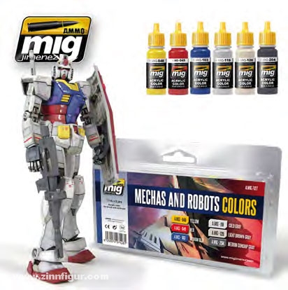 AMMO by Mig Jimenez Mechas & Roboter Farbset