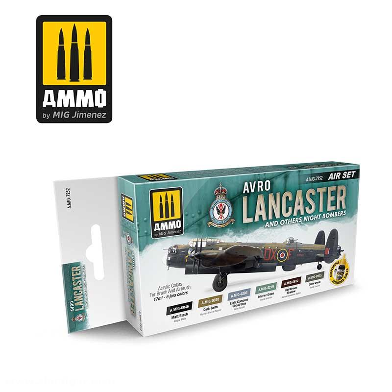 AMMO by Mig Jimenez AVRO Lancaster und andere Nachtbomber Air Set