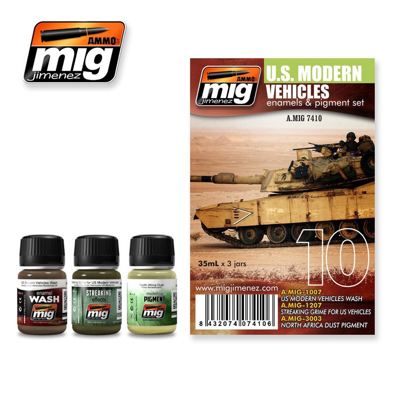 AMMO by Mig Jimenez Set US-Army Moderne Fahrzeuge