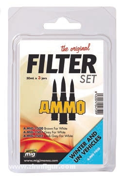 AMMO by Mig Jimenez Filter Set für Winter- und UN-Fahrzeuge