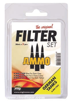 AMMO by Mig Jimenez Filter Set für Deutsche Panzer