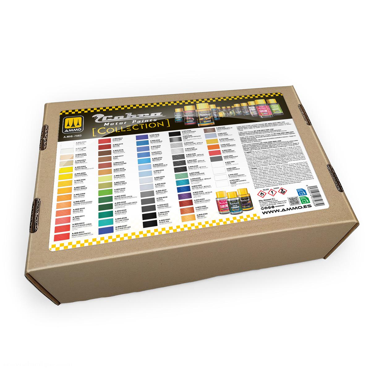 AMMO by Mig Jimenez Cobra Motor - komplettes Farbset