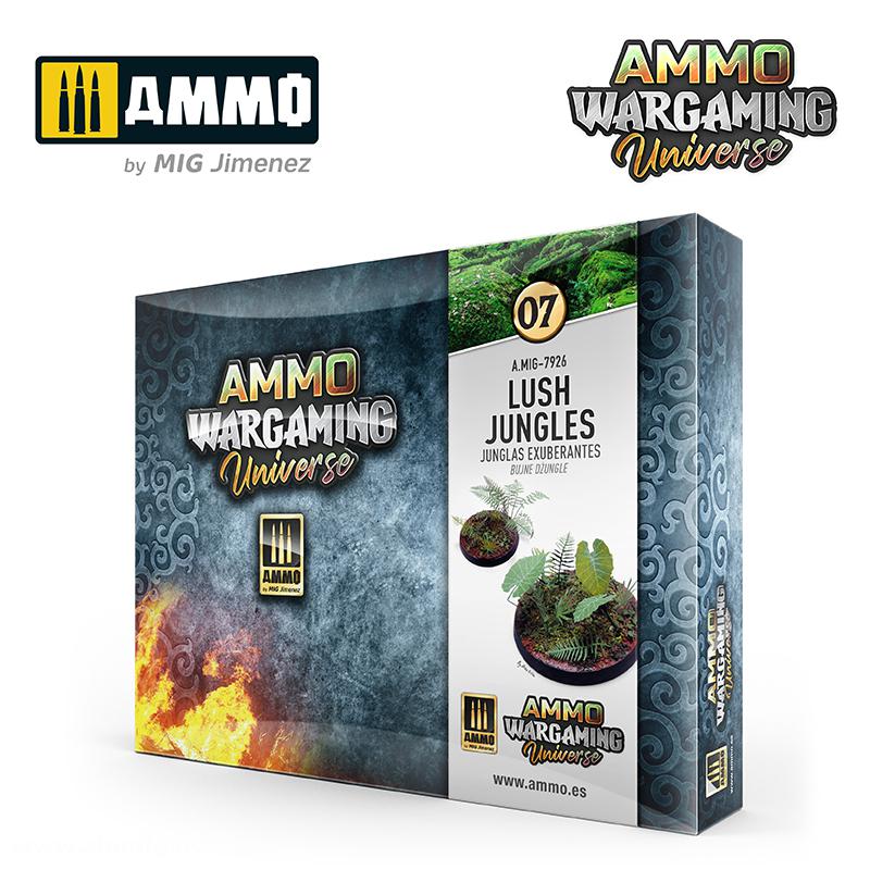 AMMO by Mig Jimenez Wargaming Universe #07 Lush Jungles