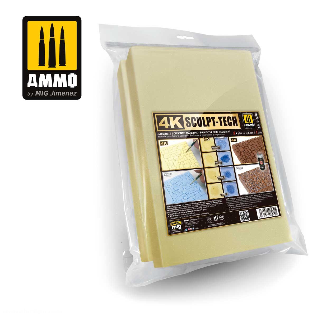 AMMO by Mig Jimenez 4K Sculp Tech - Hohe Dichte