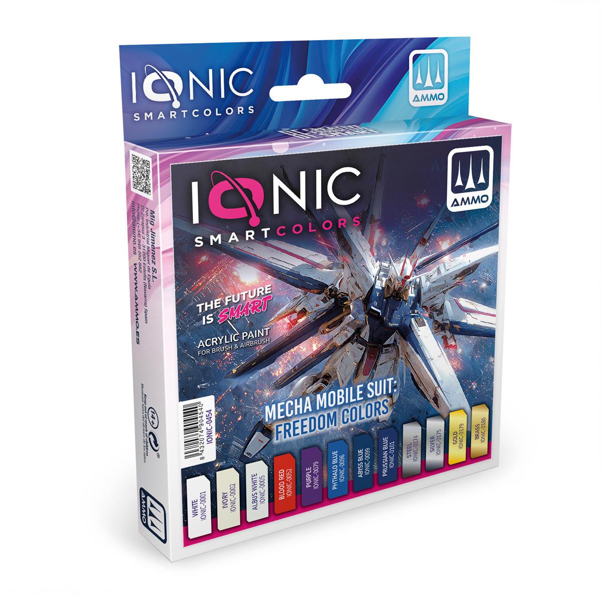 AMMO by Mig Jimenez IONIC SET: Mecha Mobile Suit: Freedom Colors