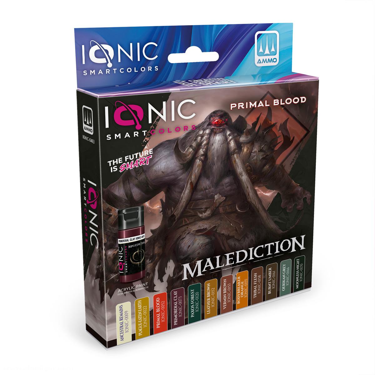 AMMO by Mig Jimenez IONIC SET: Malediction Primal Blood Set