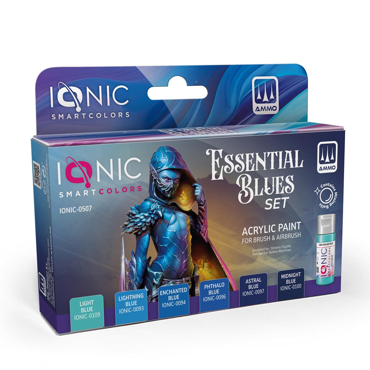 AMMO by Mig Jimenez IONIC Set: Essential Blues
