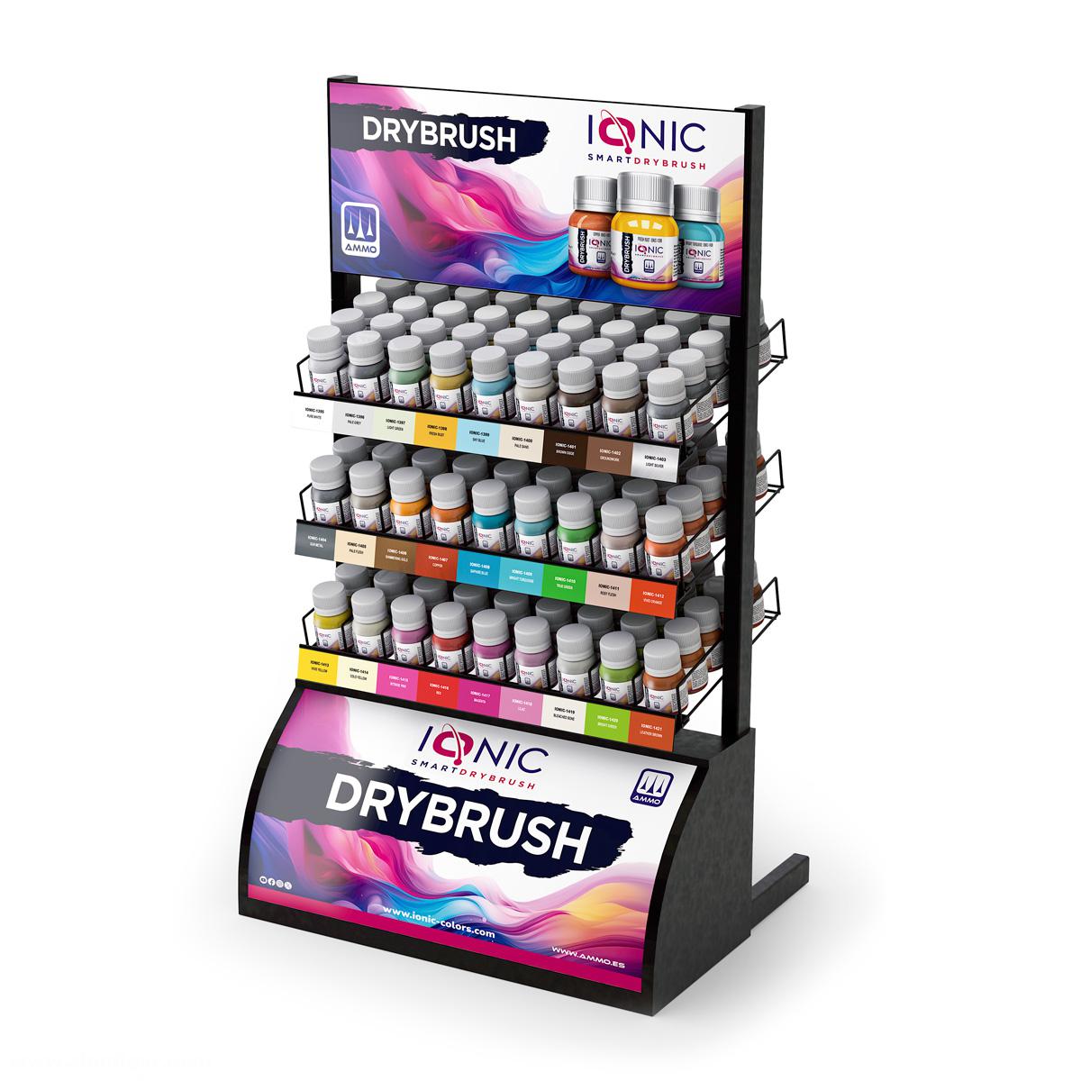 AMMO by Mig Jimenez IONIC SET: Full IONIC Smart Drybrush Range