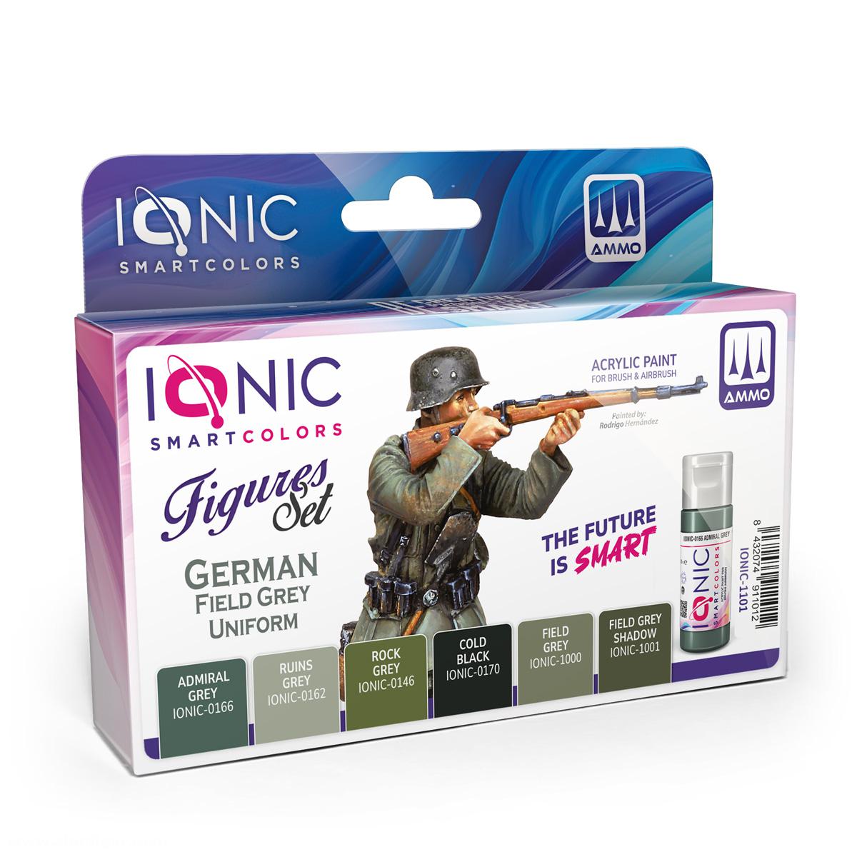 AMMO by Mig Jimenez IONIC SET: WWII German Field Grey Uniform