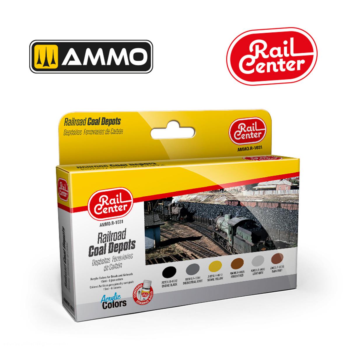 AMMO by Mig Jimenez Rail-Center: Eisenbahn Kohle-Depot