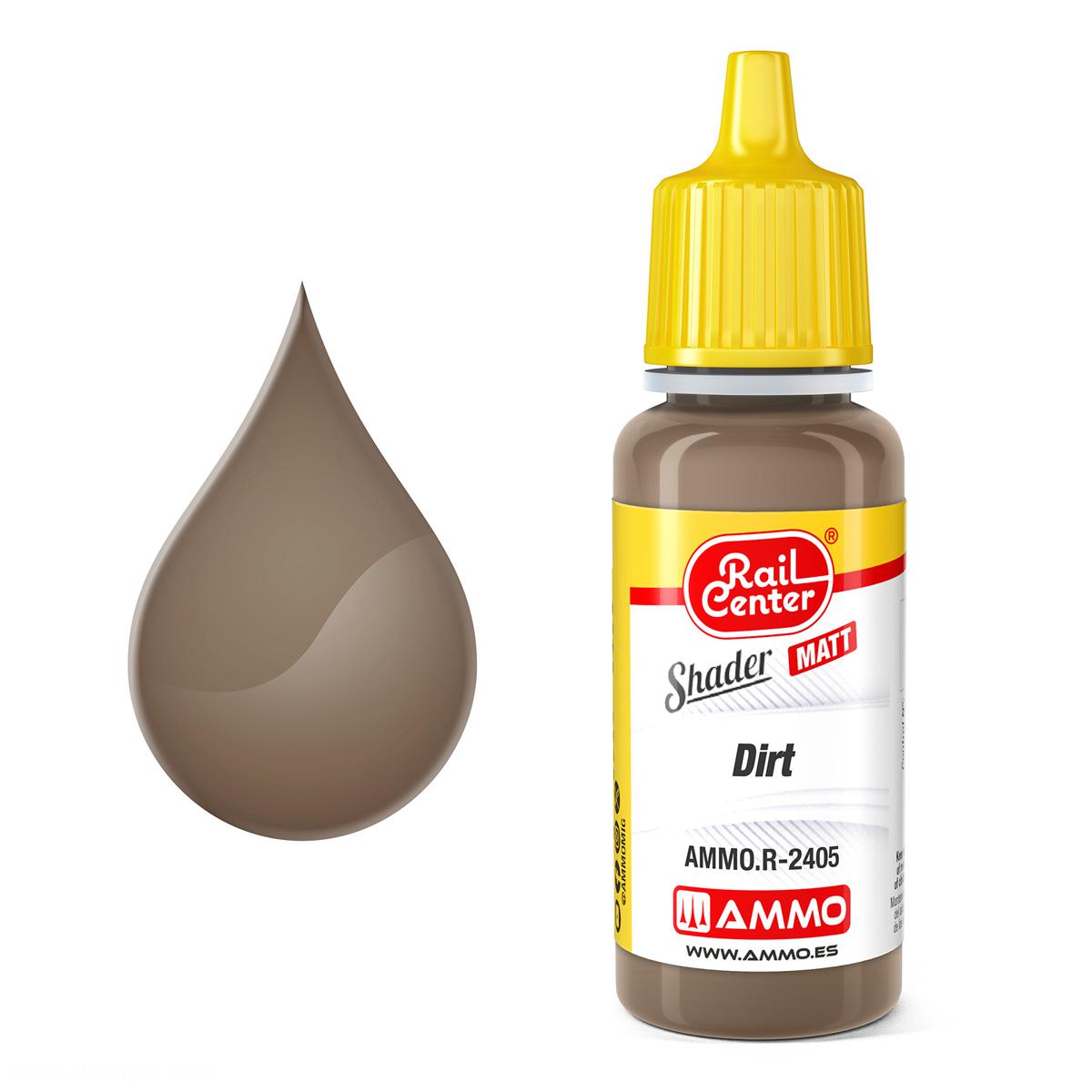 AMMO by Mig Jimenez Rail Center Matt Shader Dirt