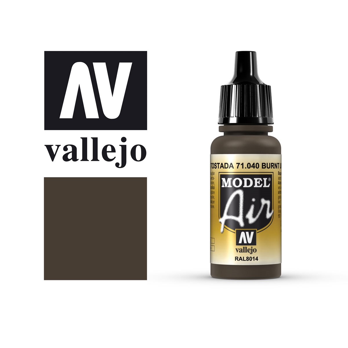 Acrylicos Vallejo Umbra (gebrannt) (Airbrush)