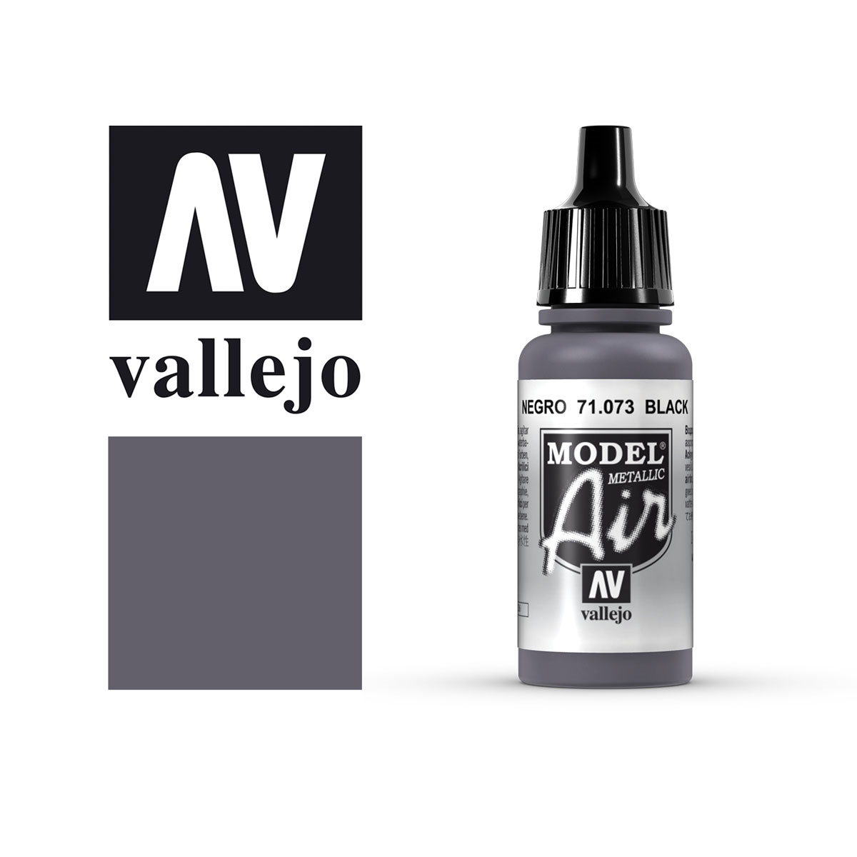 Acrylicos Vallejo Schwarz-Metallic (Airbrush)