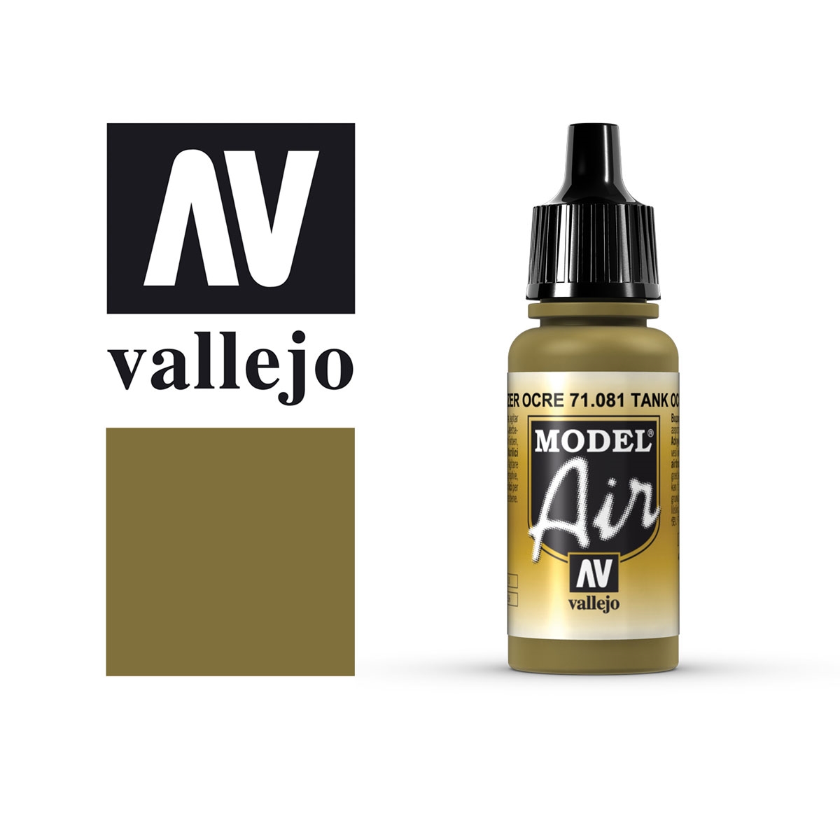 Acrylicos Vallejo Panzer-Gelb Dunkel 1943 (Airbrush)