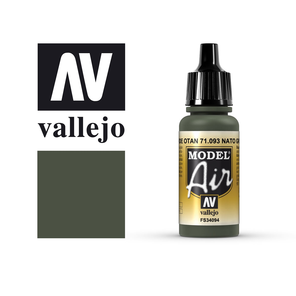 Acrylicos Vallejo Nato Grün (Airbrush)