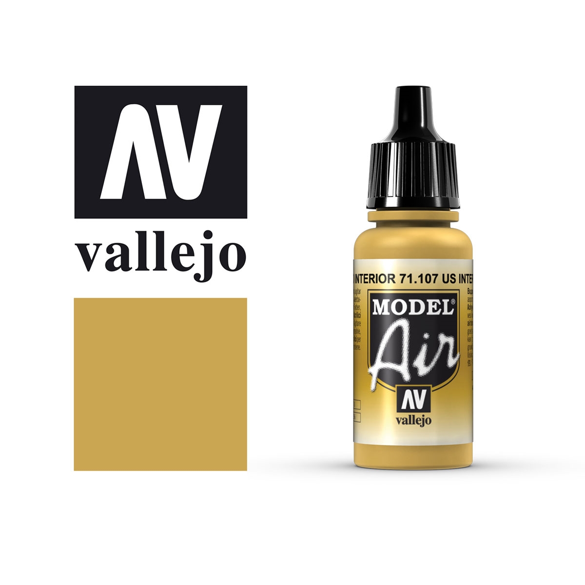 Acrylicos Vallejo US Interior Yellow (Airbrush)