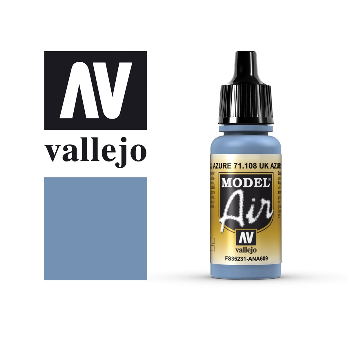 Acrylicos Vallejo U.K. Himmelblau (Airbrush)