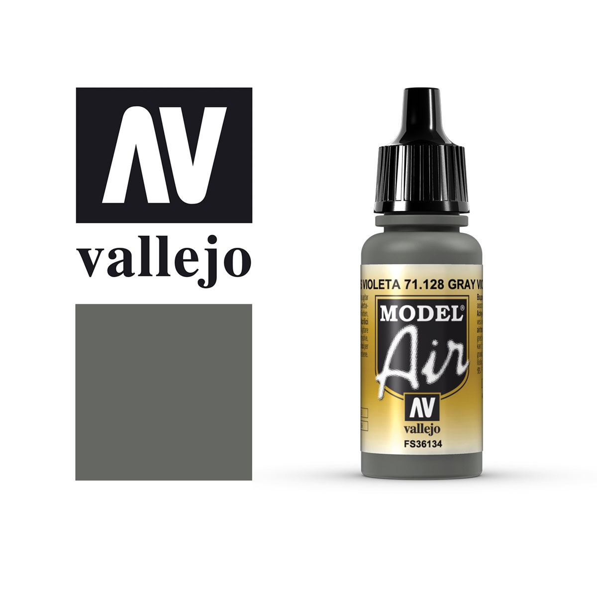 Acrylicos Vallejo Grauviolett RLM 75 (Airbrush)
